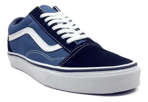 Tenis Vans Old Skool Clásico Punta Talon Gamuza Retro Sk8 