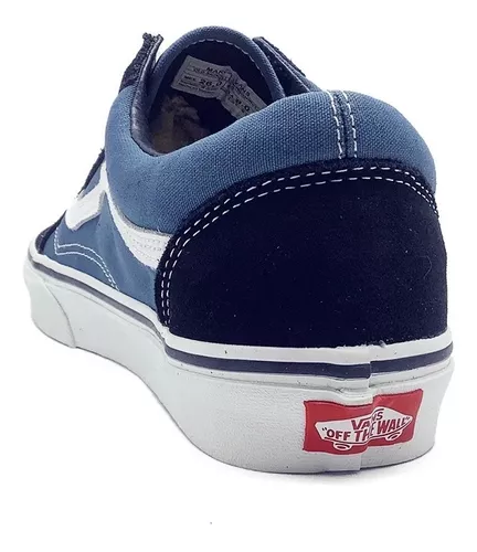 Tenis Vans Old Skool Clásico Punta Talon Gamuza Retro Sk8 