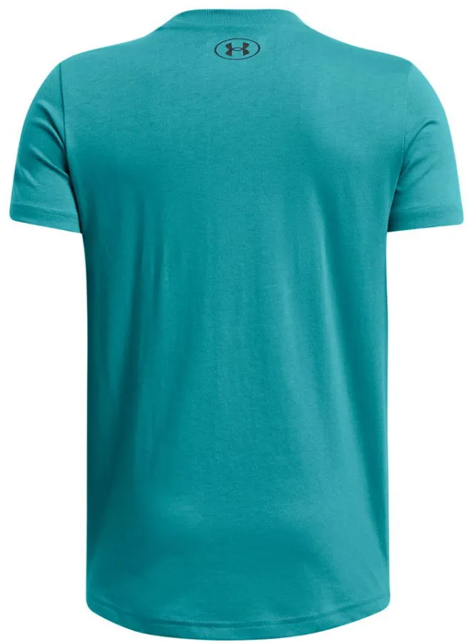 Under Armour UA B SPORTSTYLE LEFT CHEST SS-BLU