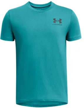 Under Armour UA B SPORTSTYLE LEFT CHEST SS-BLU