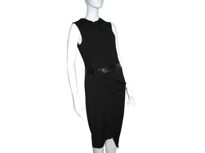 Vera Wang Vestido Negro 