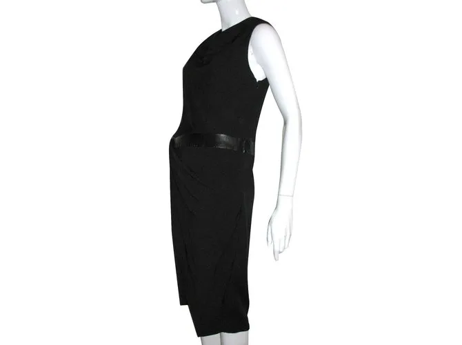 Vera Wang Vestido Negro 