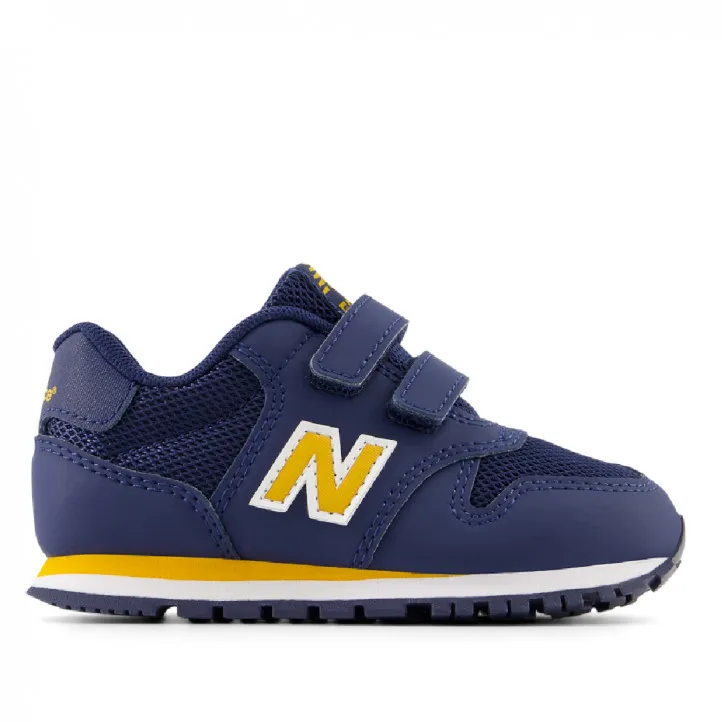 Zapatillas deporte New Balance 500 Hook & Loop azules y amarillos