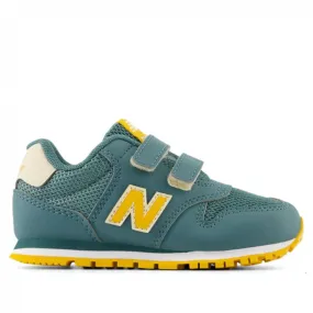 Zapatillas deporte New Balance 500 Hook & Loop verdes y amarillos