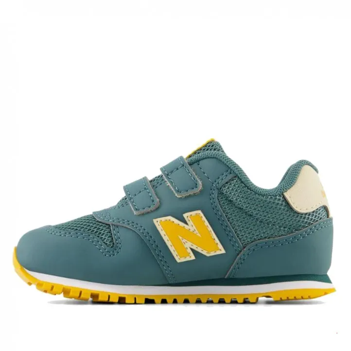 Zapatillas deporte New Balance 500 Hook & Loop verdes y amarillos