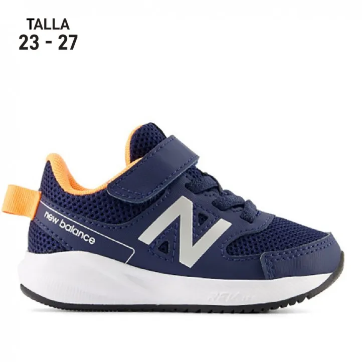 Zapatillas deporte New Balance 570v3 azules Bungee Lace with Top Strap