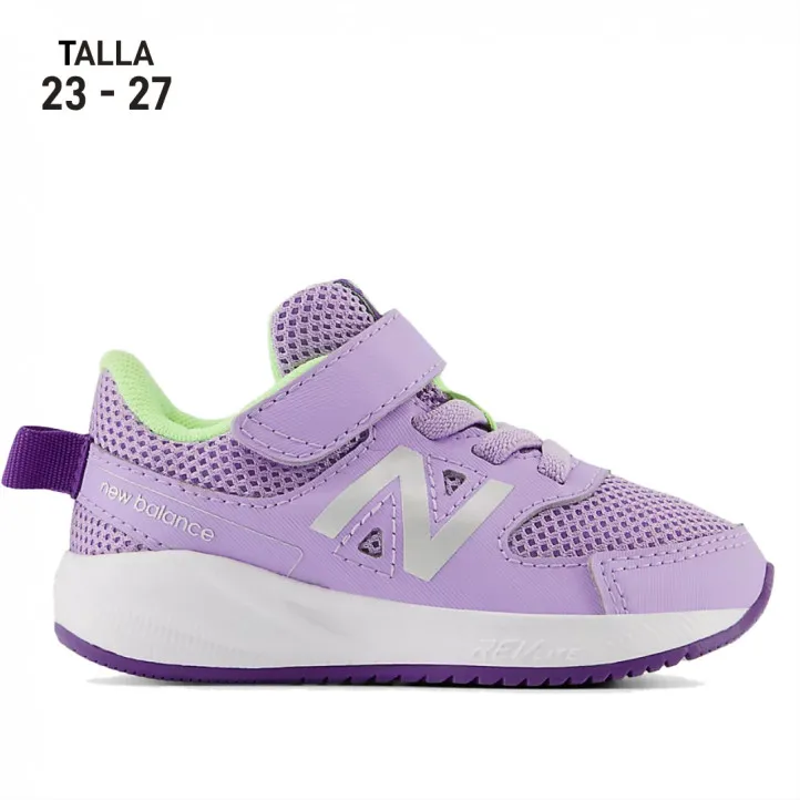 Zapatillas deporte New Balance 570v3 lilas Bungee Lace with Top Strap