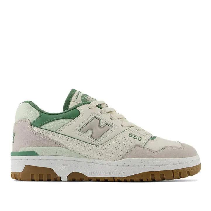 Zapatillas urban New Balance 550 linen con natural mint y mallard green