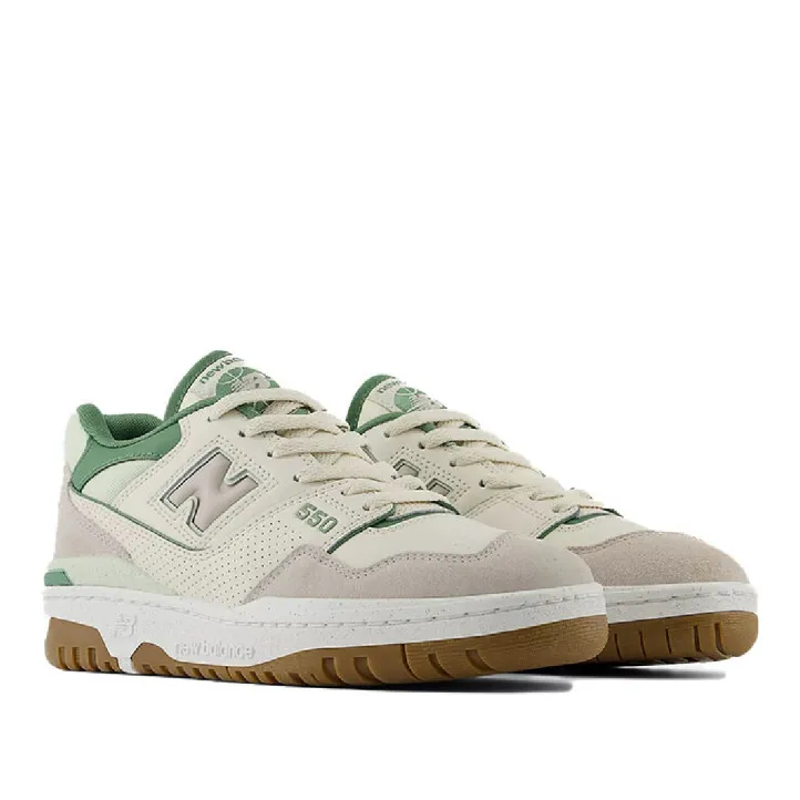 Zapatillas urban New Balance 550 linen con natural mint y mallard green