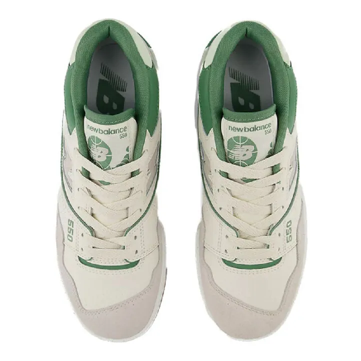 Zapatillas urban New Balance 550 linen con natural mint y mallard green