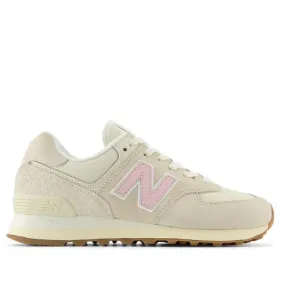 Zapatillas urban New Balance 574 linen con mid century pink y sea salt