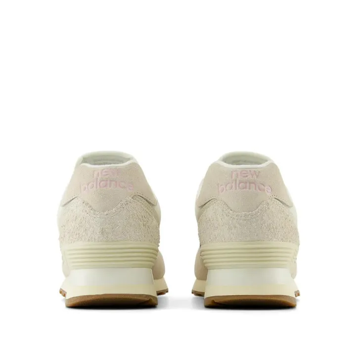 Zapatillas urban New Balance 574 linen con mid century pink y sea salt